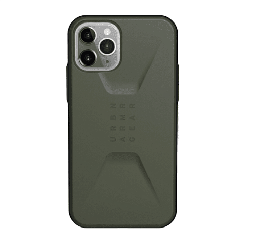 Чехол для смартфона UAG для iPhone 11 Pro серия Civilian, защитный, оливковый